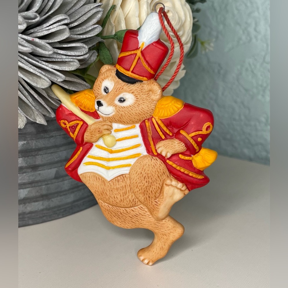 1985 Ornament Schmid Vintage Musical Musician Bear Sri Lanka